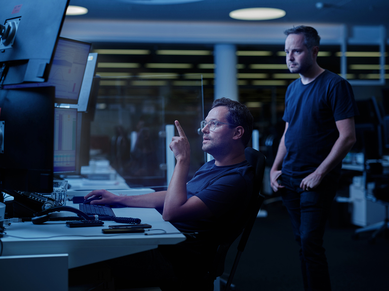 Die Trader Andreas Warner und Marc Kowalski im Kurzfristhandel