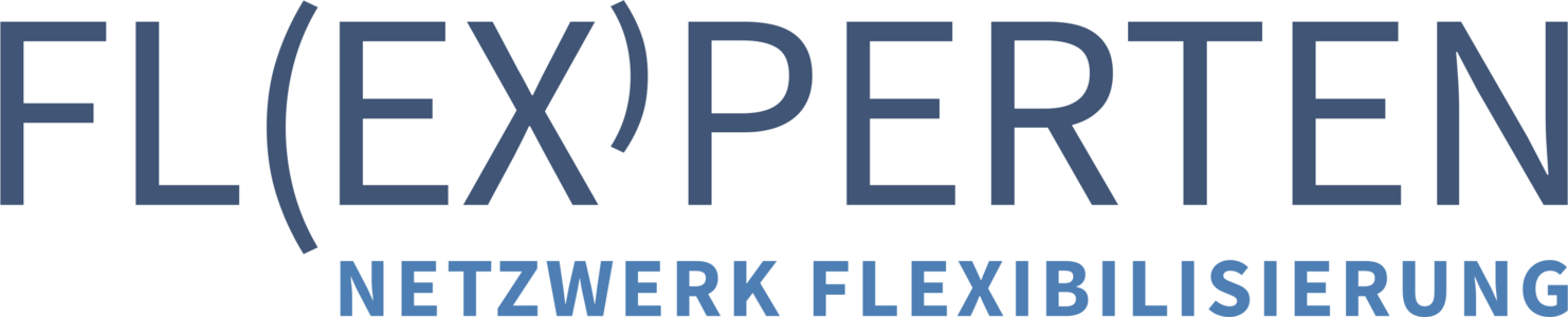 Logo Fl(ex)perten - Netzwerk Flexibilisierung